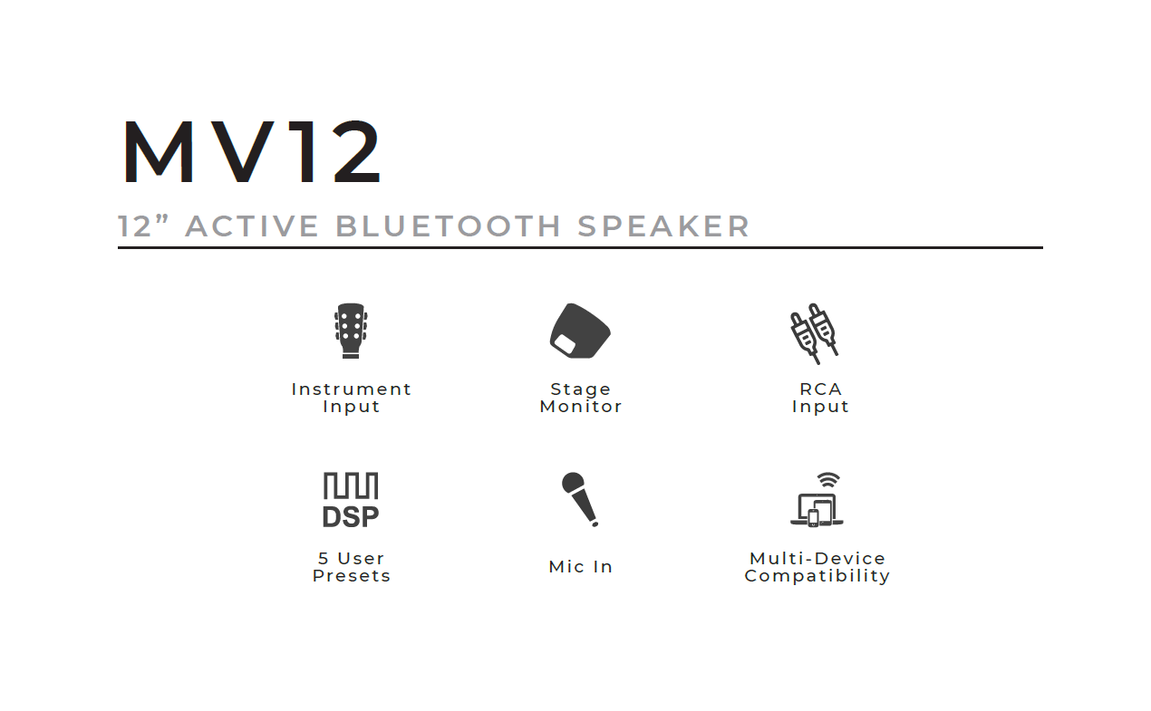 NEXT Audiocom Maverick MV12 - aktivna Bluetooth zvučna kutija