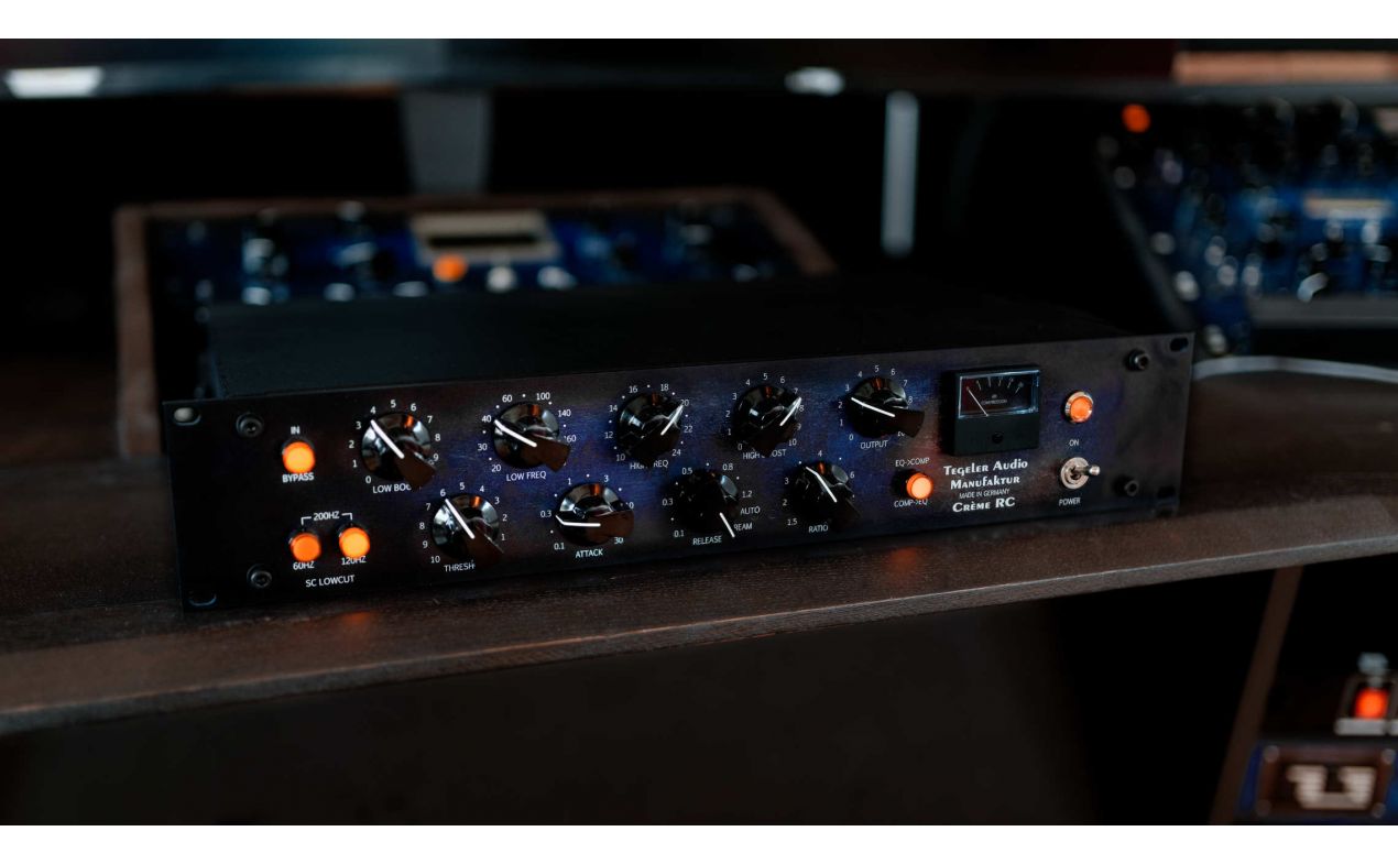 Tegeler Audio -Crème RC - Remote Controllable Bus Compressor and Mastering Equalizer