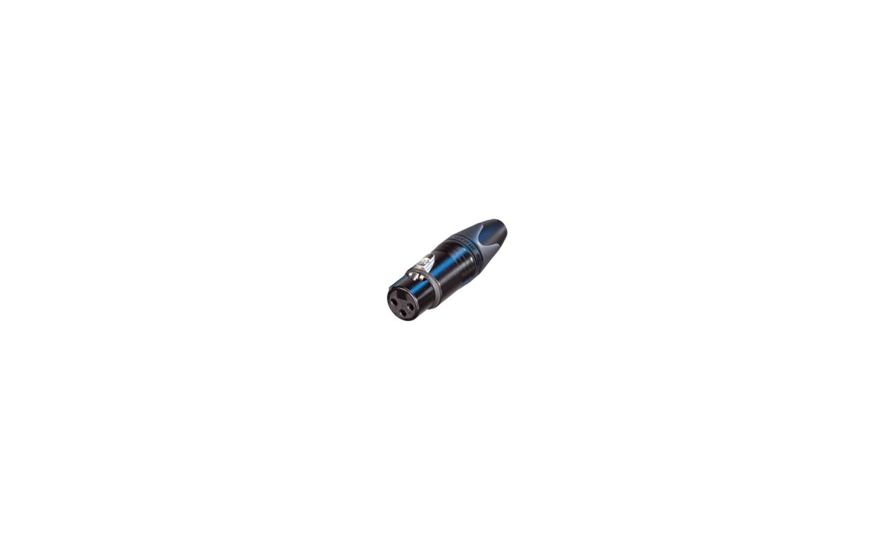 Neutrik NC3FXX-B 3-pin ženski XLR konektor