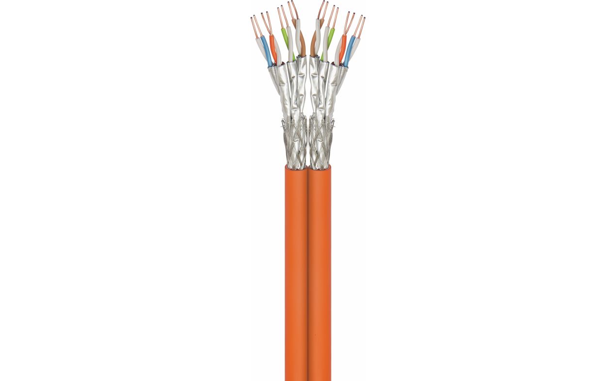 UTP Kabel S/FTP Cat.7A LSZH (puni) AWG23, duplex