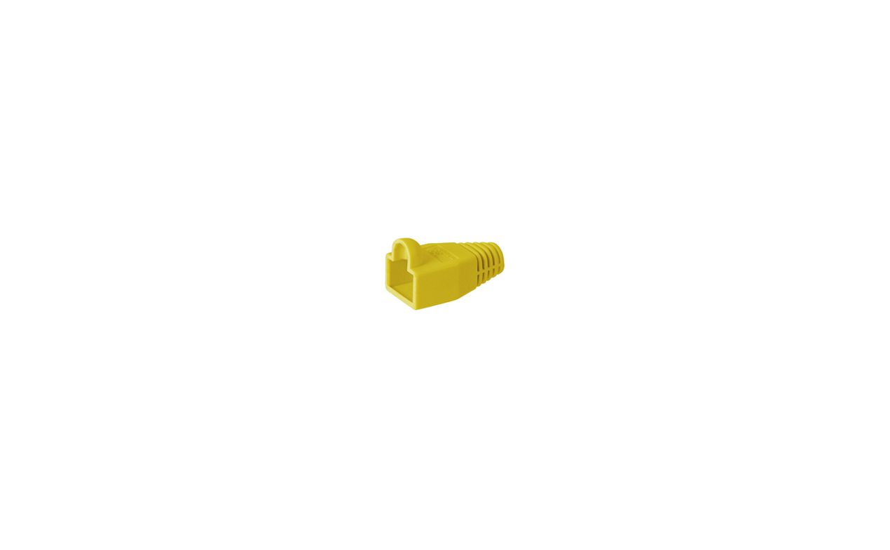 ZAVRŠNA GUMICA ZA RJ 45, ŽUTA