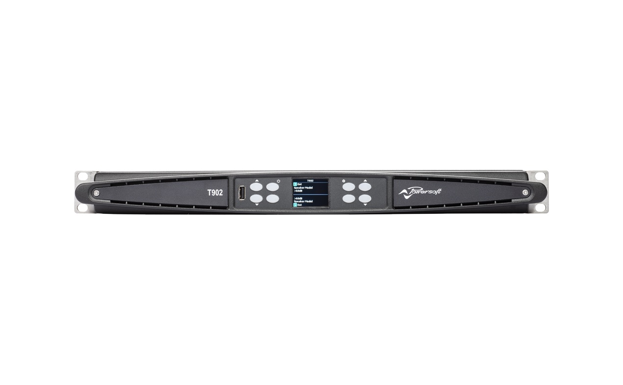 Powersoft T902 DSP + Dante pojačalo 2 CH