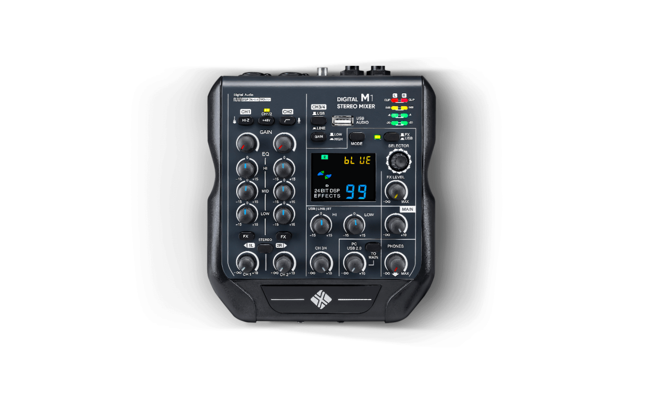 NEXT Audiocom M1 mikser - digitalni 2CH
