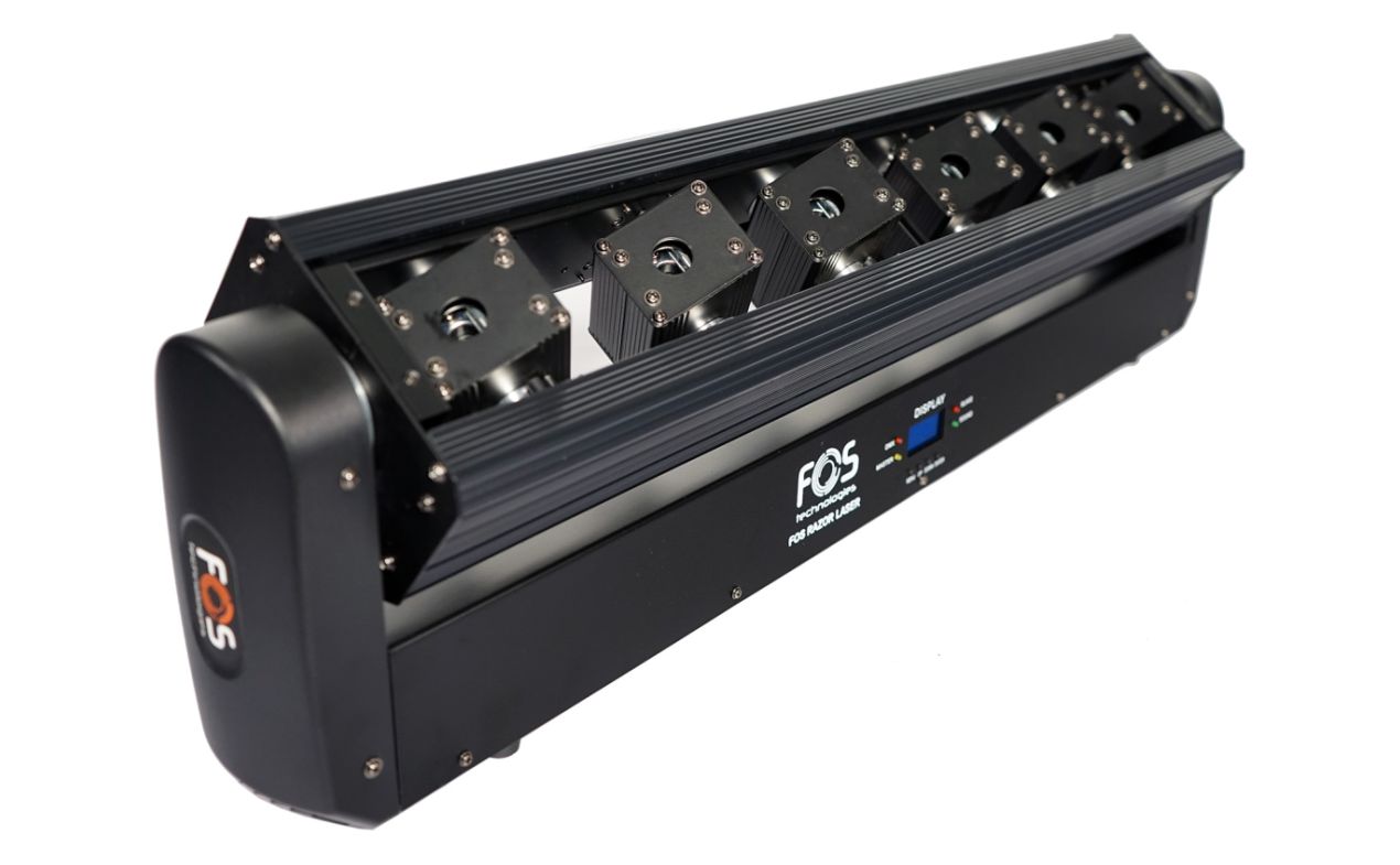FOS Razor Laser - motor moving heads