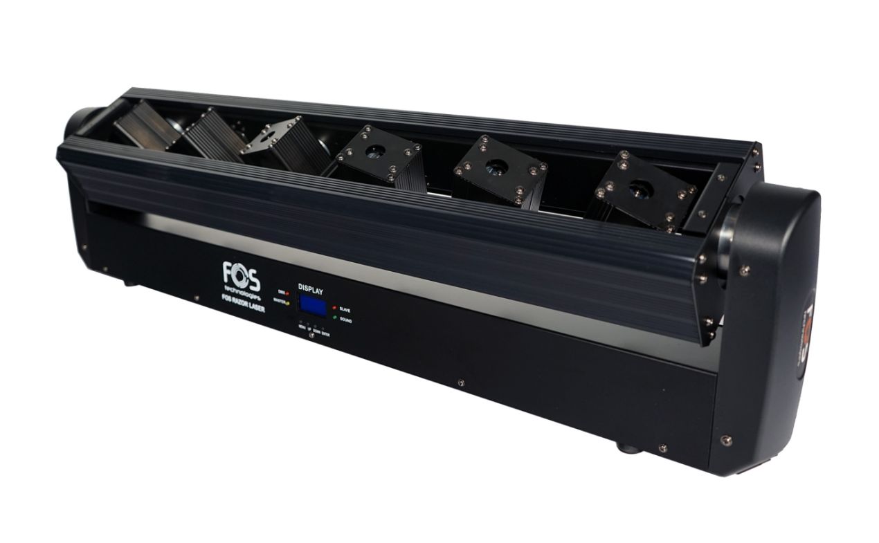 FOS Razor Laser - motor moving heads