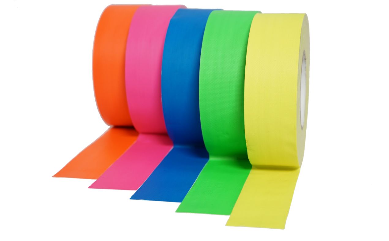 FOS Stage Tape 50mm x 50M Neon Orange