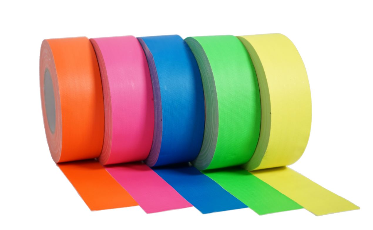 FOS Stage Tape 50mm x 50M Neon Orange
