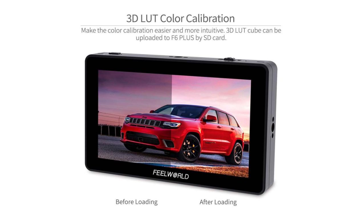 F6 PLUS - monitor za kameru