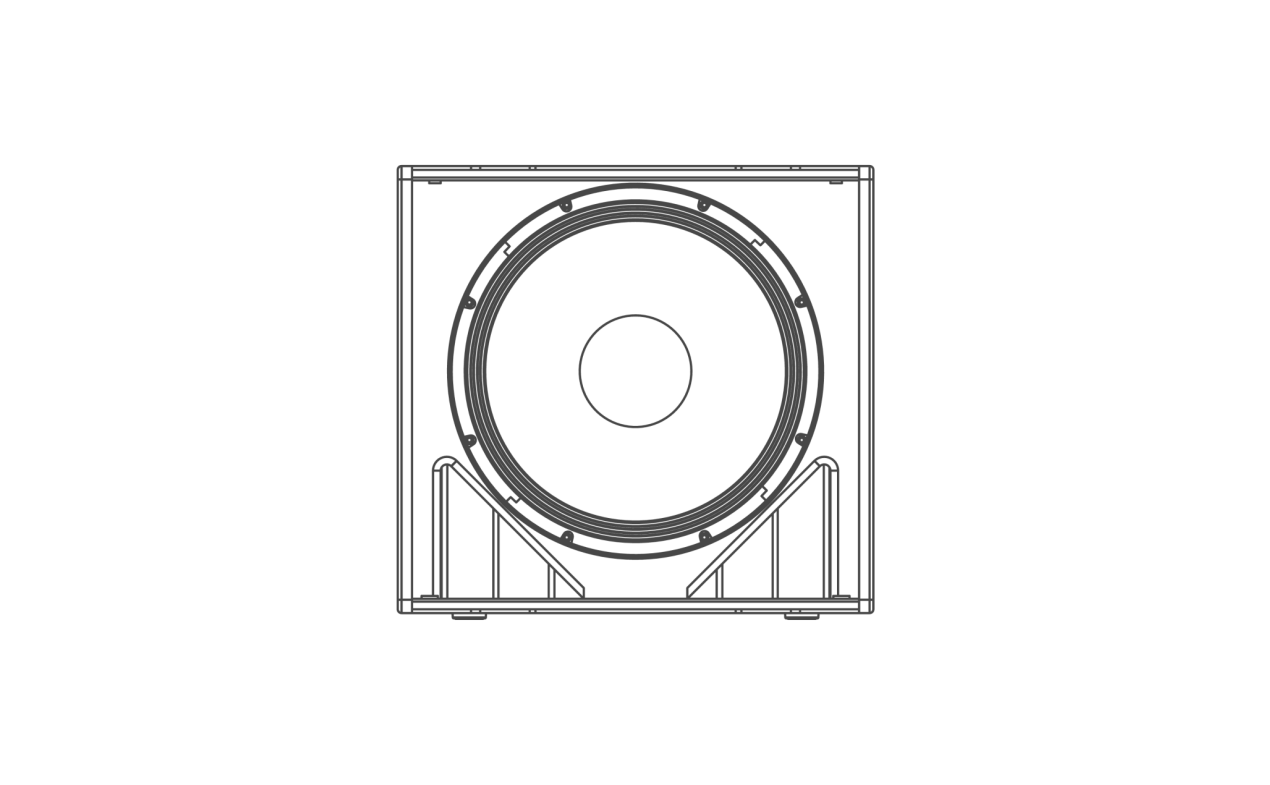 NEXT LAs15 pasivni subwoofer