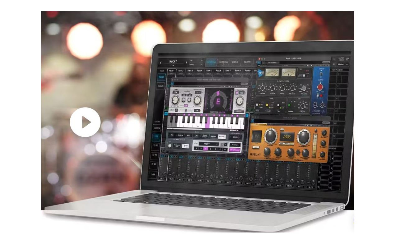 Waves SuperRack Performer - software