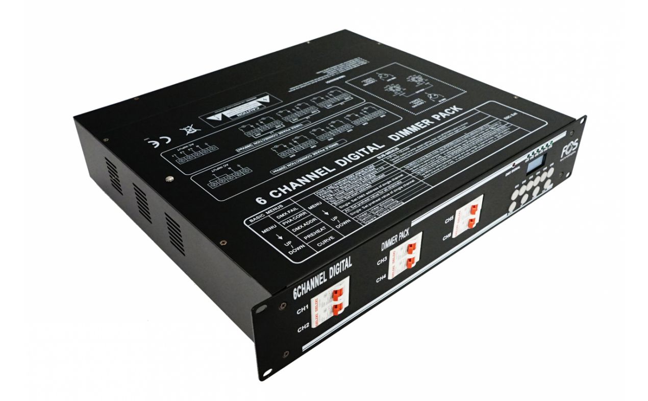 FOS 6CH DIMMER DMX
