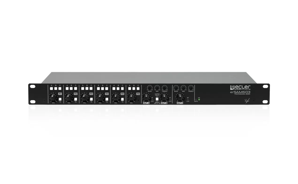 ECLER - media mixer eSAM603
