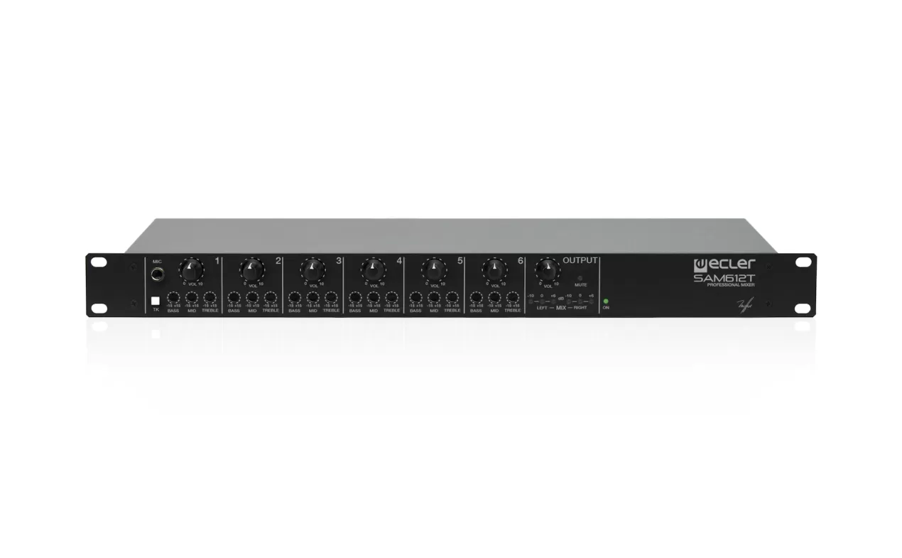 ECLER - media mixer SAM612T