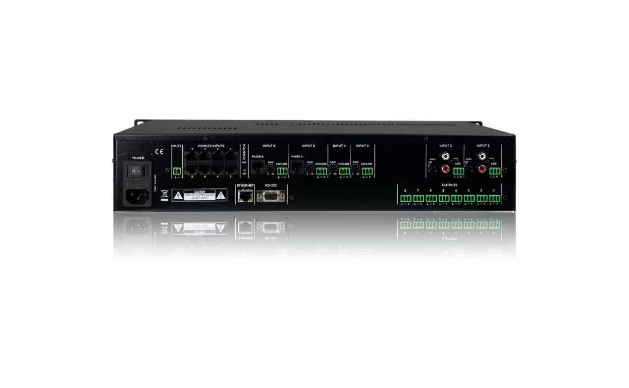 ECLER - digitalno audio pojačalo HUB1408