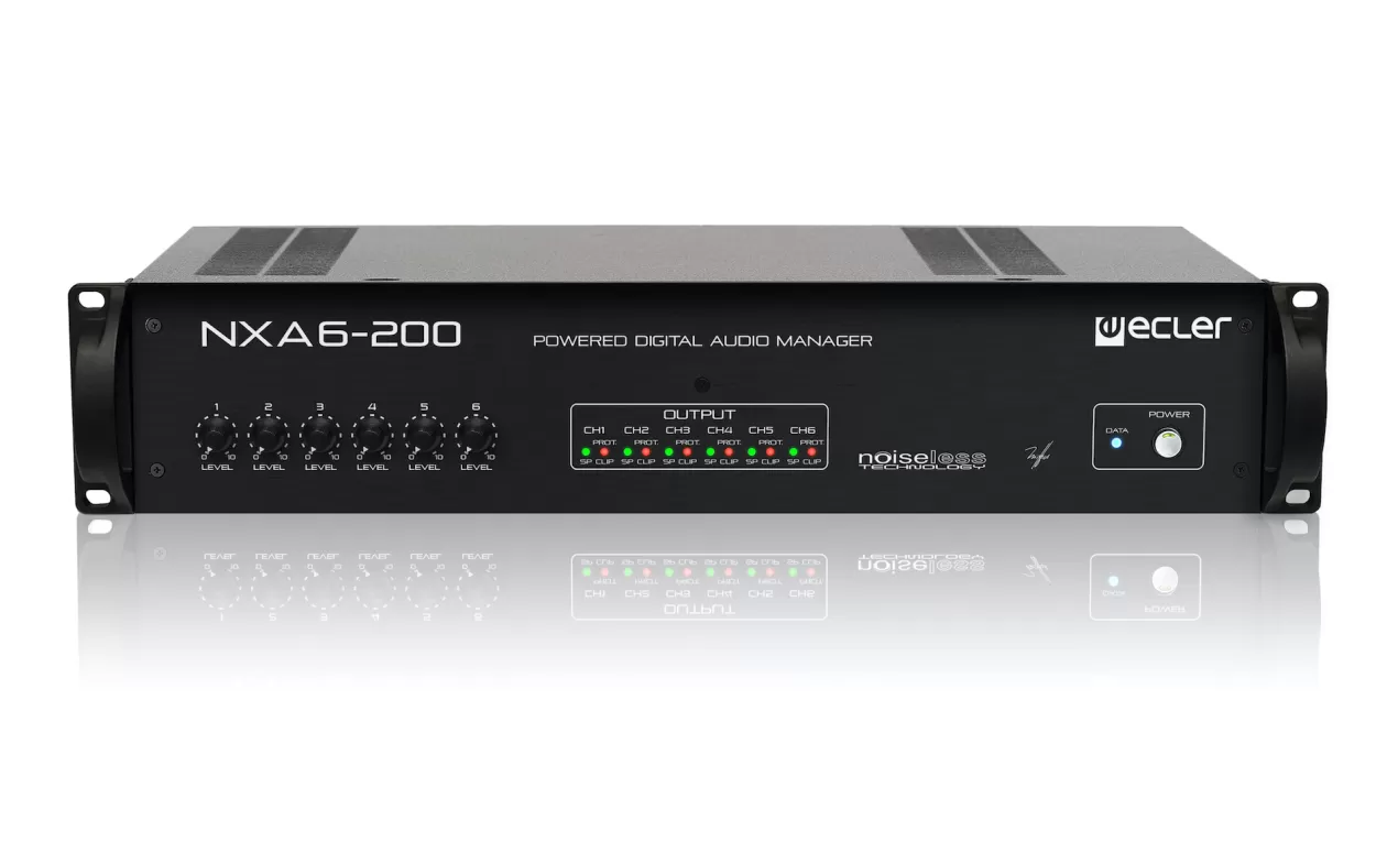 ECLER - 6-kanalano digitalno pojačalo NXA6-200