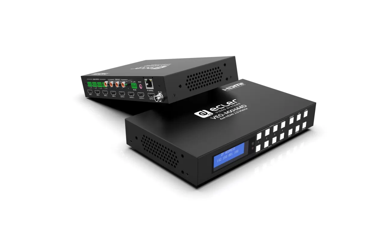 ECLER  - VEO-MXH44D - 4x4 HDMI matrica
