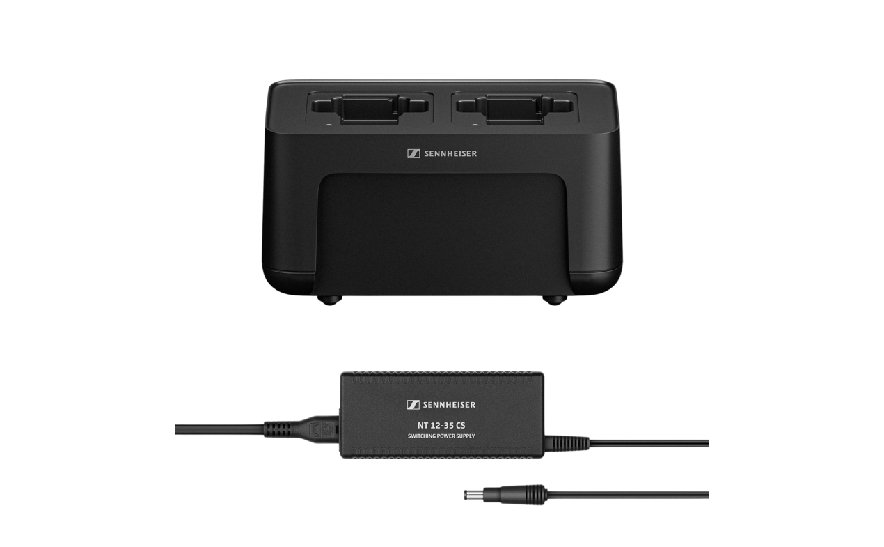 SENNHEISER CHG 70N + PSU KIT - mrežni punjač sa dva mjesta za punjenje