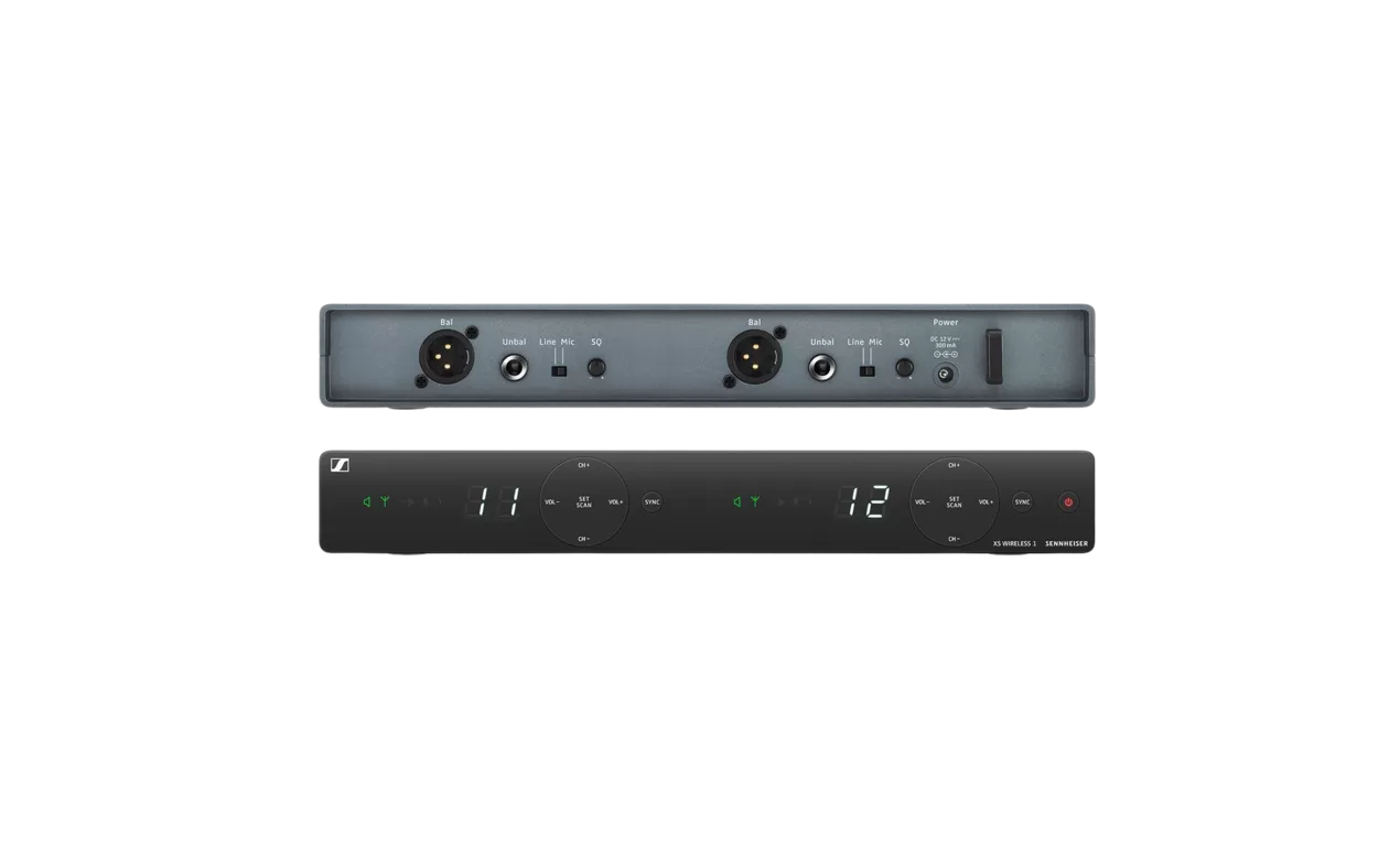 SENNHEISER EM-XSW 1 DUAL-E wireless reciver set