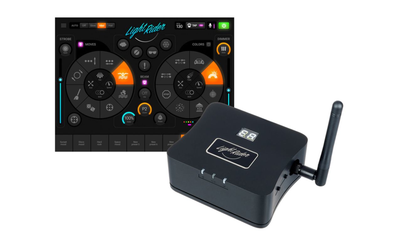 LIGHT RIDER - Smart WIFI DMX Interface