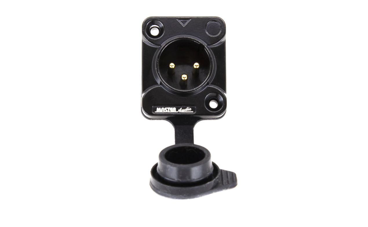 MA muški XLR 3-pin ugradbeni konektor IP
