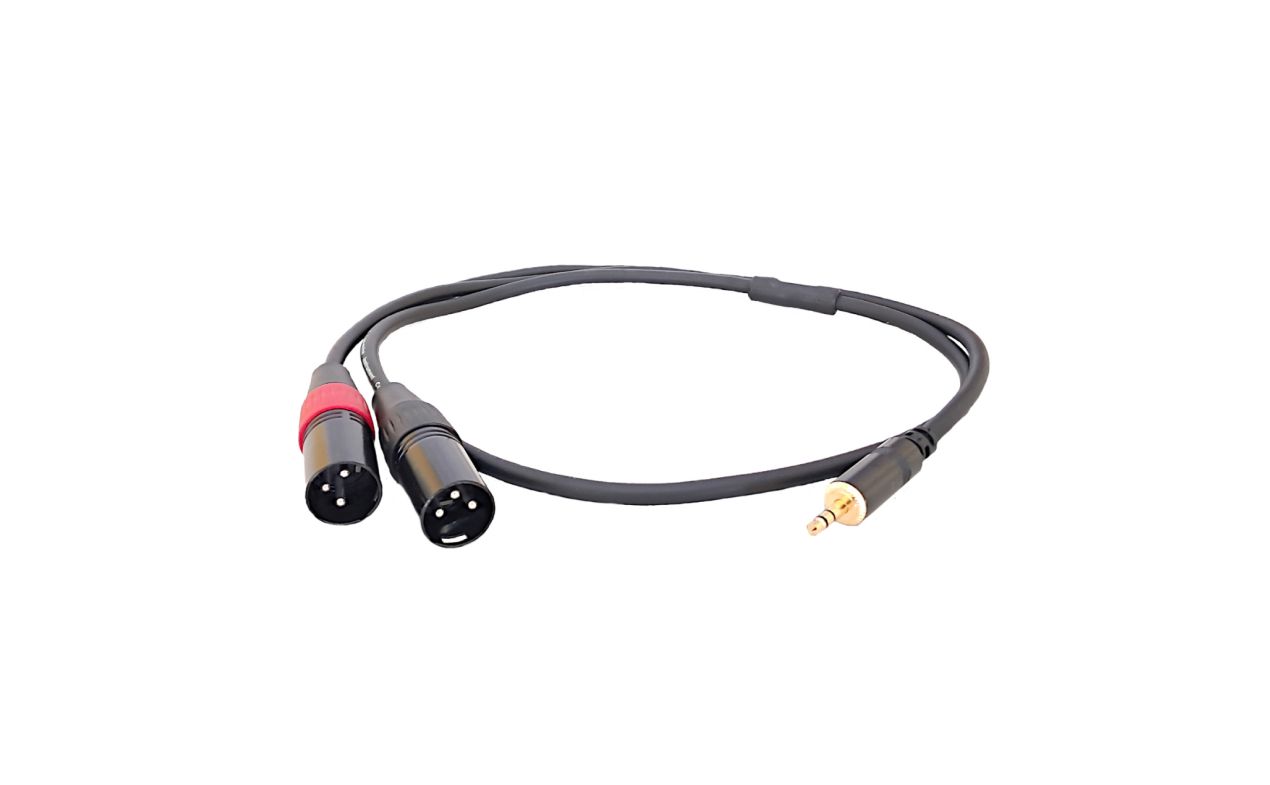 MA RCA371/1  audio kabel 2x MXLR + 1x stereo mini Jack 3.5mm