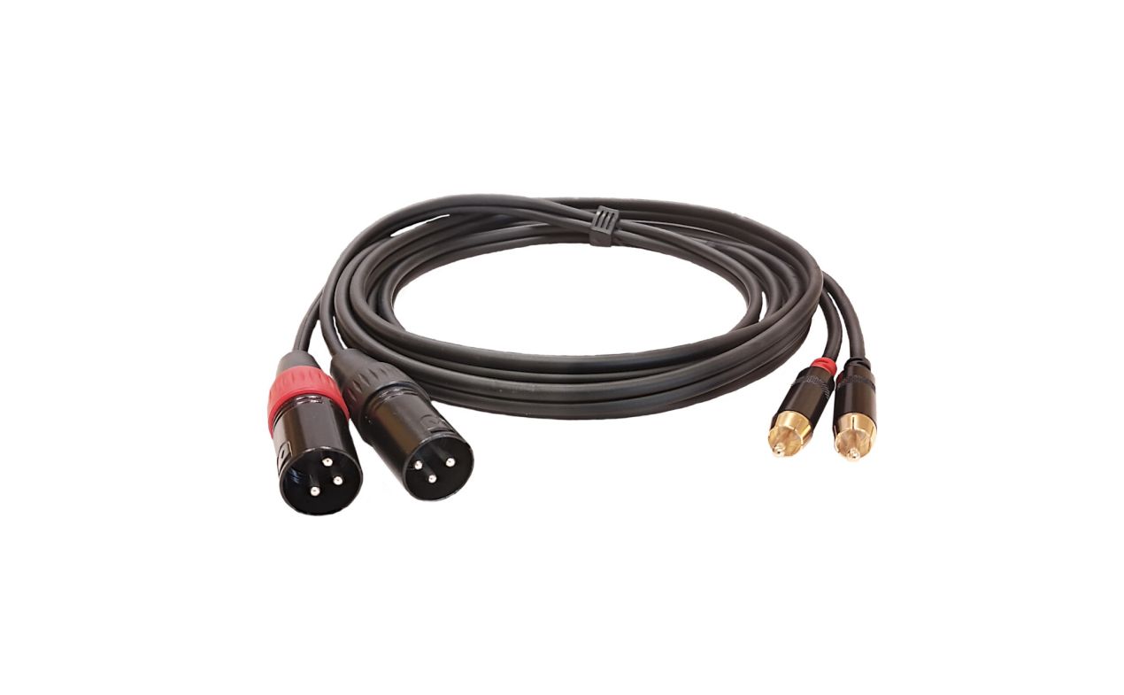 MA RCA930/3 audio kabel 2xRCA muški + 2xXLR muški / 3m