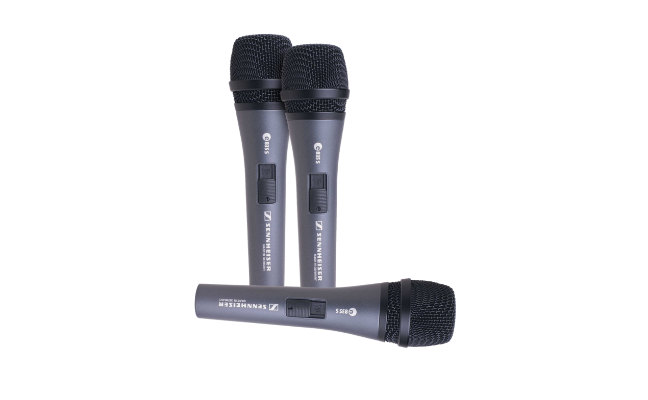 Sennheiser 3-PACK E 835-S