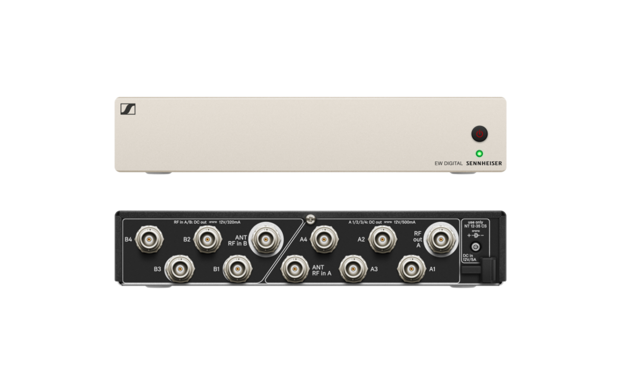 Sennheiser EW-D ASA (1350–1805 MHz) – Aktivni antenni splitter za digitalne bežične sustave
