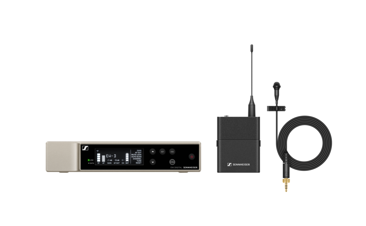 Sennheiser EW-D ME2 Set (Y1-3) – Digital bežični lavalier sustav za govor i prezentacije