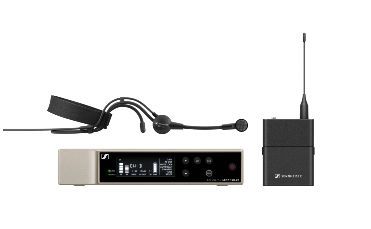 Sennheiser EW-D ME3 Set (S4-7) – Digital bežični headset sustav za govor i prezentacije