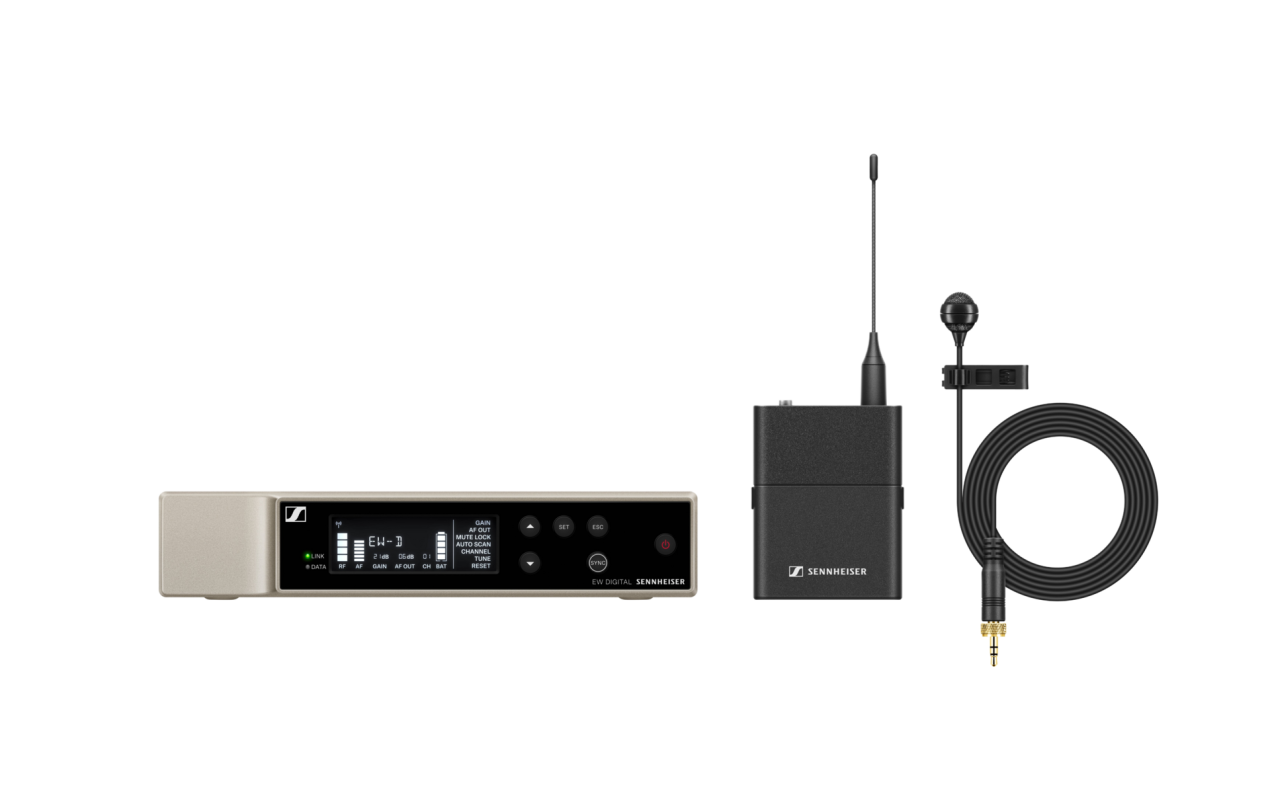Sennheiser EW-D ME4 Set (U1/5) – Digital bežični lavalier sustav za govor i prezentacije