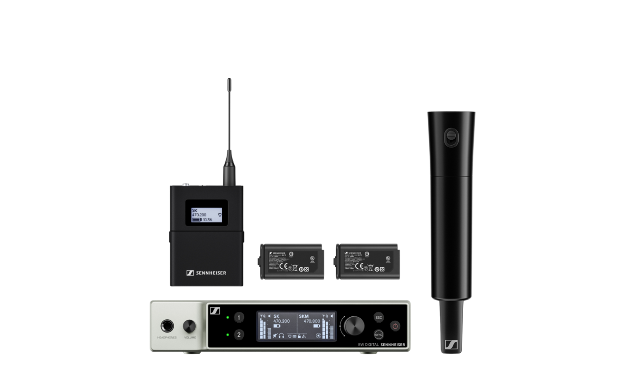 SENNHEISER EW-DX SK-SKM-S BASE SET (S2-10) – digitalni bežični combo sustav (bodypack + handheld)