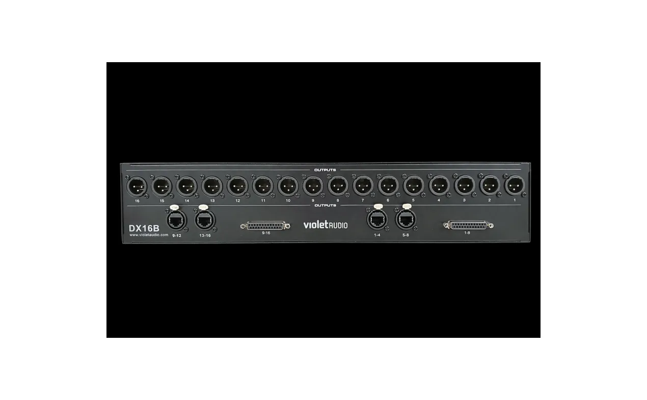 Violet Audio DX16B – 16-kanalni 3-way pasivni audio splitter