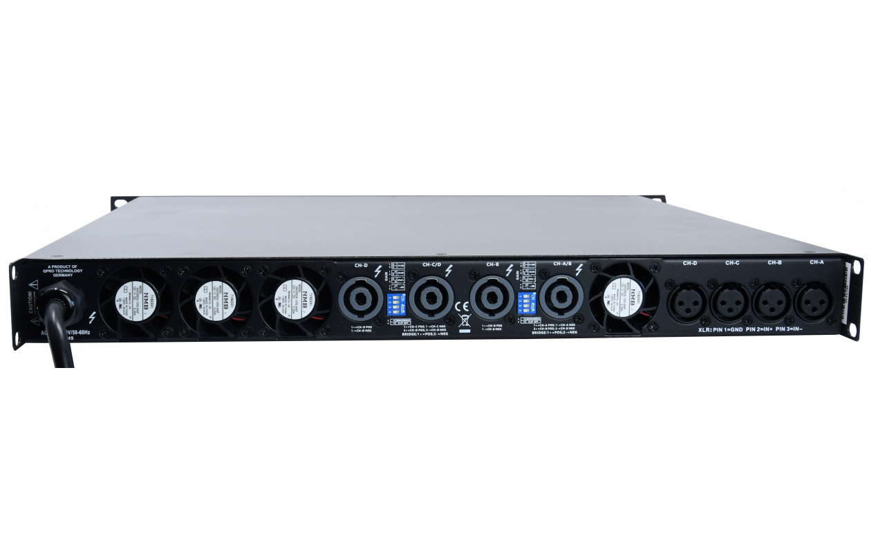 QPRO Audio QLP 18K4 - 4x4500W@2ohms