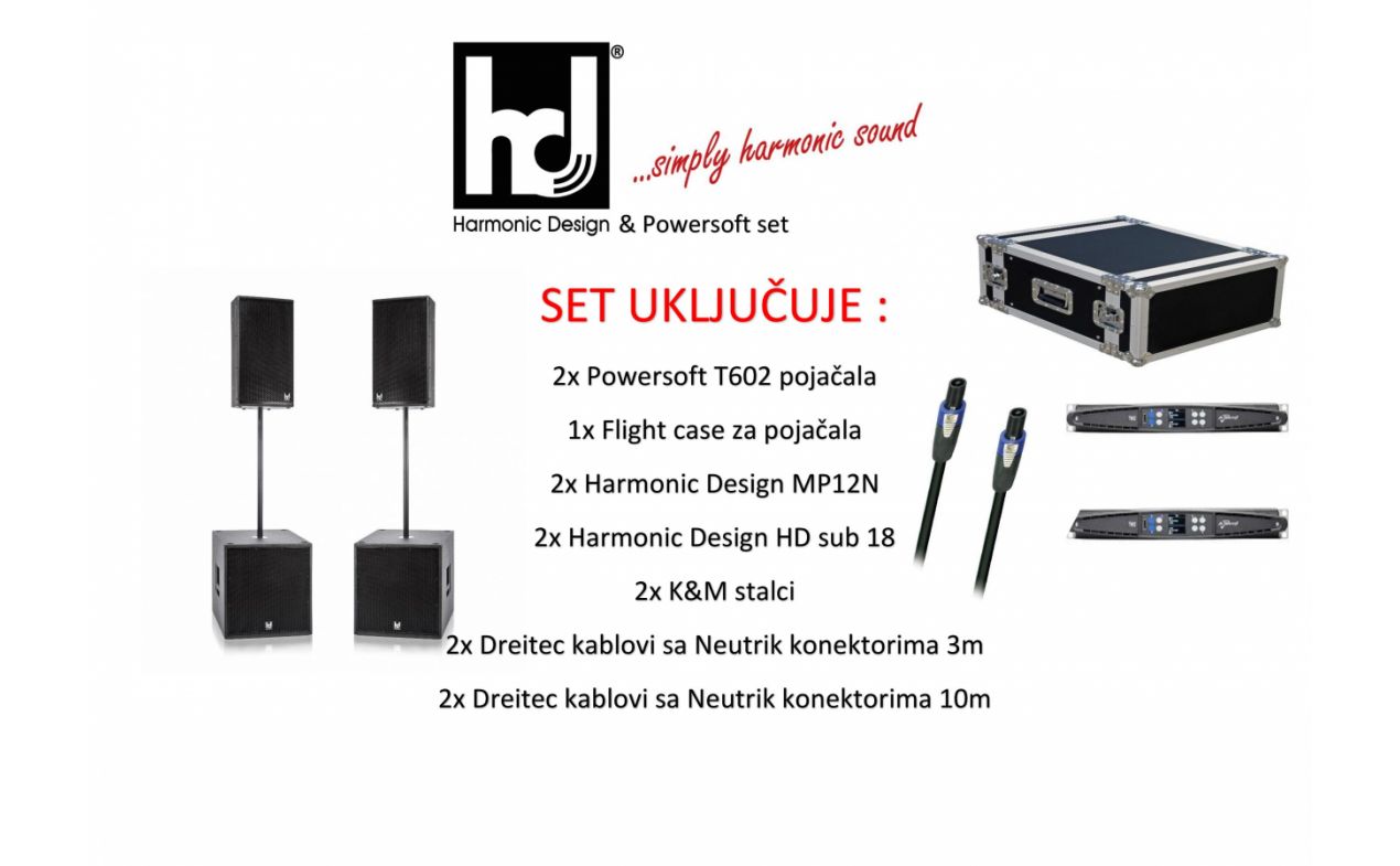 Harmonic Design sistem set 1812
