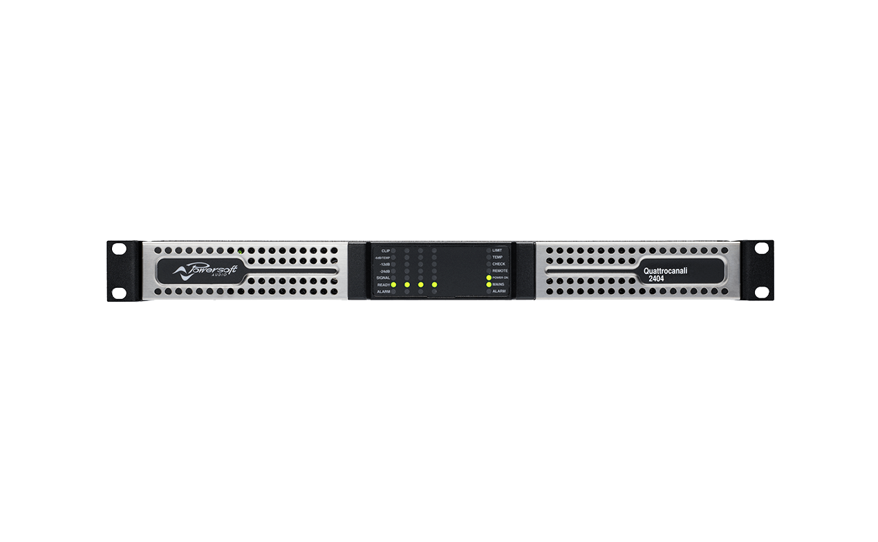 Powersoft Quattrocanali 2404 DSP pojačalo 4CH/600W@4 Ohm